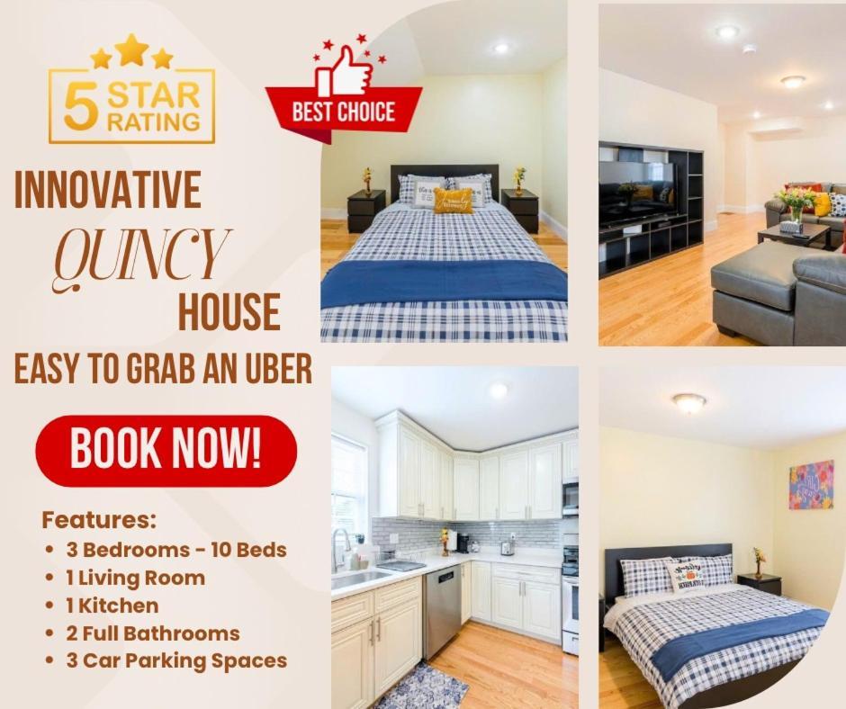 37 - 3Br Quincy - Cozy Townhouse Near Blue Hills Daire Dış mekan fotoğraf